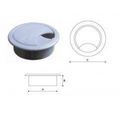 Passacavo in Plastica